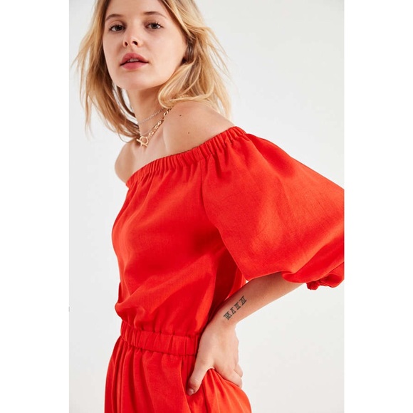 Style Mafia Jazz of the shoulder jumpsuit - Picture 4 of 6